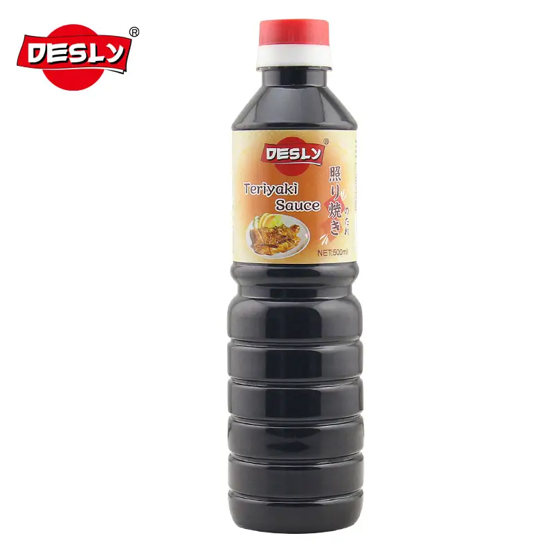 Üretici otantik tat baharat sosu toplu toptan 200 ml Teriyaki sosu yemek pişirmek için mutfak