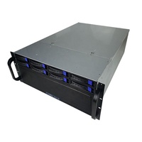 Boîtier de serveur en rack 4U 4GPU avec 8 baies de stockage interchangeables à chaud IPFS 8 PCI Profondeur du serveur 650 mm