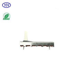 Mẫu miễn phí Bán hàng nóng Trục nhựa băng đảng duy nhất 20mm 30mm 45mm du lịch b10k <span class=keywords><strong>B103</strong></span> b10k <span class=keywords><strong>Ohm</strong></span> trượt chiết áp - Product Image 4