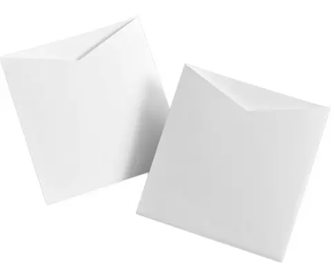 Hot Sales matte wit karton geschenkverpakkingen mouw envelop uitnodiging custom envelop