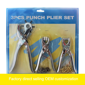 Ensemble de 3 pinces <span class=keywords><strong>à</strong></span> poinçonner, pinces <span class=keywords><strong>à</strong></span> ouvrir les pores, multifonctionnelles, en acier inoxydable, pinces <span class=keywords><strong>à</strong></span> sertir robustes, perceuse <span class=keywords><strong>à</strong></span> poinçonner, <span class=keywords><strong>pince</strong></span> <span class=keywords><strong>à</strong></span> œillets - Product Image 3