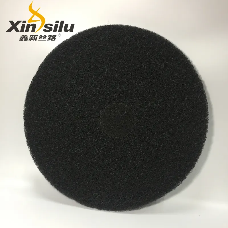 17 inch black abrasive concrete floor polishing pads