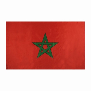 Flagnshow - <span class=keywords><strong>Bandera</strong></span> de Marruecos de Poliéster de 90x150cm, Venta al por Mayor - Product Image 1