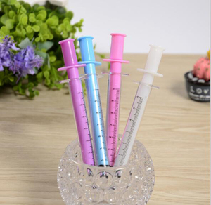 Penna in Gel per siringhe, penne per cancelleria, materiale in cristallo plastico, penna per forniture scolastiche - Product Image 4