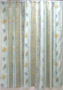 Diseño de la hoja <span class=keywords><strong>hermosa</strong></span> baño de poliéster tela día y noche cortinas con cortina rodante ganchos - Product Image 1