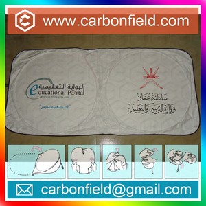 Parasol de Coche Plegable de Tyvek para Ventana Delantera, Parasol de Coche de Nylon Promocional - Product Image 5