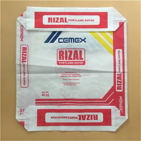 Factory Price 42.5 OPC 52.5 PPC PP Woven Laminated Polypropylene Cement Bag 50kg