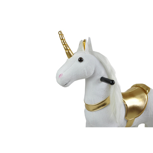 Caballo Mecánico de Peluche <span class=keywords><strong>para</strong></span> <span class=keywords><strong>Niños</strong></span>, Juguete de Unicornio <span class=keywords><strong>para</strong></span> Montar - Product Image 5