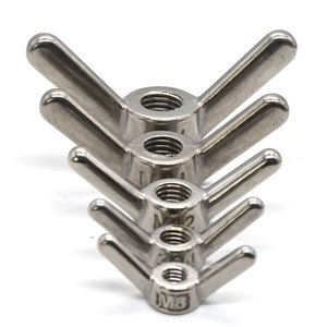 M6 in acciaio inox 304 ala di farfalla noci DIN315 - Product Image 6