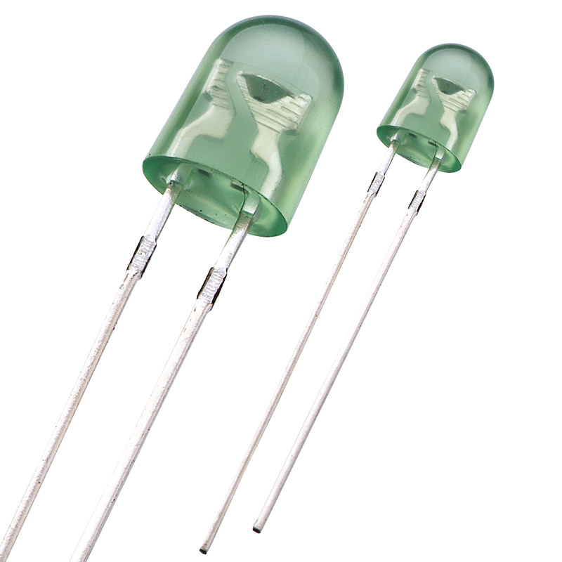 High quality many colors 4mm 5mm oval through hole led diode