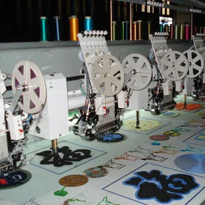 BOFAN 12 head chenille embroidery machine with dahao software
