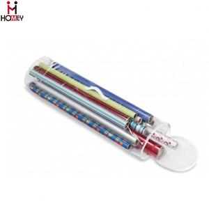 Cylinder <strong>Christmas</strong> <strong>Wrapping</strong> <strong>Paper</strong> Holder Clear Clear Gift Wrap Organizer - Product Image 3