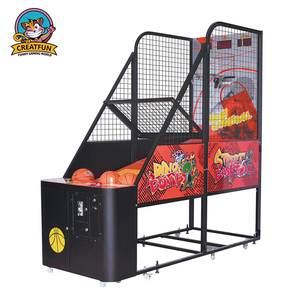Trò chơi tập thể dục bóng rổ Đồng tiền hoạt động điện tử Arcade trò chơi bóng rổ máy để bán - Product Image 3