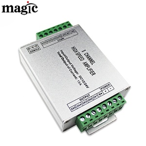 Rgbwc RGB kép trắng CCT <span class=keywords><strong>LED</strong></span> Strip 5 kênh Repeater khuếch đại - Product Image 4