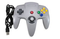 Mando USB con cable para Nintendo 64 y N64, mando clásico para PC