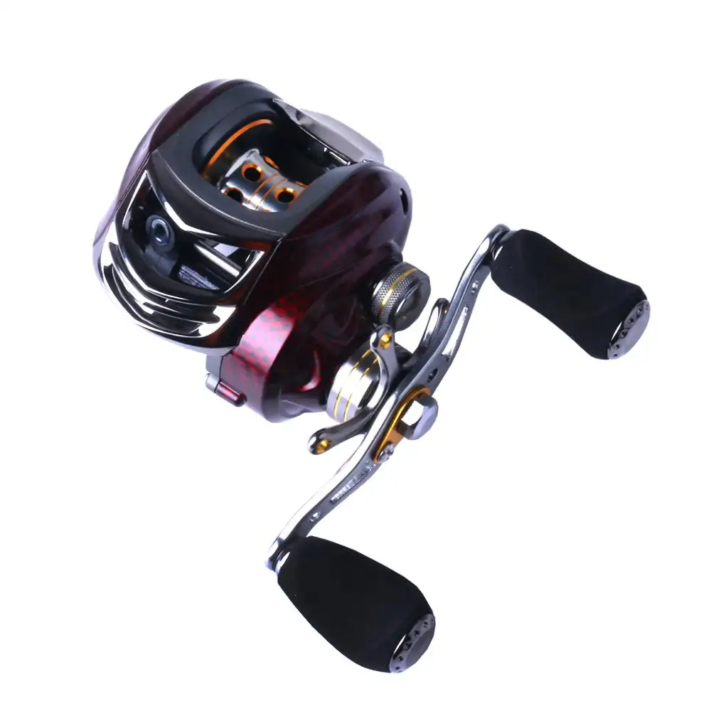 18 + 1BB/17 + 1BB 7.0:1 Low Profile Baitcasting Fishing Reel Left/Right Hand Bait Chất Lượng Cao Đúc Câu Cá Reel