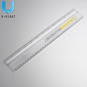 Hot Bán Văn Phòng Phẩm Nhà Máy Trực Tiếp Chính Xác Trong Suốt 30 <span class=keywords><strong>Cm</strong></span> Nhựa Lúp Cai Trị - Product Image 2