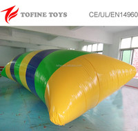 Trampoline aquatique gonflable, ballons de saut