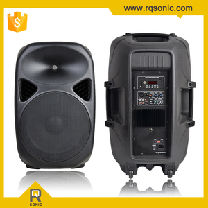 15 Pulgadas Portátil Compacto Altavoz Carro Con Ruedas PMU15DHAEX-BT - Product Image 1
