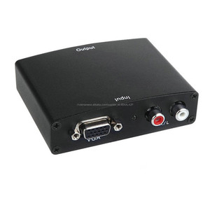 <span class=keywords><strong>VGA</strong></span> <span class=keywords><strong>TO</strong></span> <span class=keywords><strong>HDMI</strong></span> Chuyển Đổi Hộp <span class=keywords><strong>Analog</strong></span> sang Kỹ Thuật Số Audio Video Chuyển Đổi Cho PC Máy Tính Xách Tay để HDTV Chiếu - Product Image 1