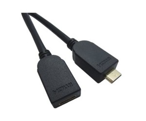 Mini HDMI <span class=keywords><strong>Tipo</strong></span> <span class=keywords><strong>C</strong></span> Macho <span class=keywords><strong>a</strong></span> Hembra <span class=keywords><strong>Cable</strong></span> con <span class=keywords><strong>Ethernet</strong></span> - Product Image 2
