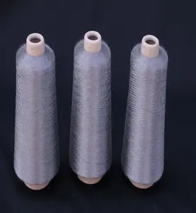 Fils métalliques, fils filés en fibre d'acier inoxydable
