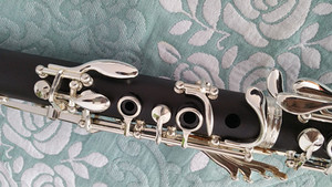 <span class=keywords><strong>Clarinete</strong></span> Bb Chapado en plata ABS de 17 teclas inspirado en la poesía - Product Image 5