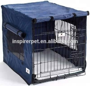 Cubierta de jaula de Metal para mascotas para perros de alambre, cubierta de jaula de perro de poliéster transpirable de alta calidad personalizada, cubierta duradera para Perrera de mascotas, ajuste Universal - Product Image 4