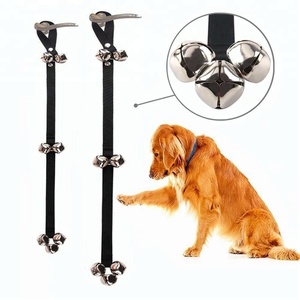 Timbres para perros para entrenamiento de perros y rotura de la casa con longitud ajustable de la campana de la puerta - Product Image 1