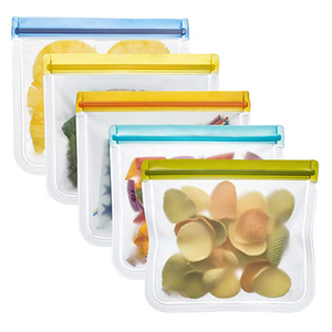 Hot Selling 10pcs Set Pack Snack Sandwich PEVA Food Storage Bag