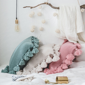 Offre Spéciale couleur unie tissé décoration <span class=keywords><strong>coussin</strong></span> - Product Image 3