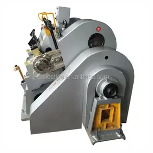 Manual type platen hot stamping foil die cutter for carton box