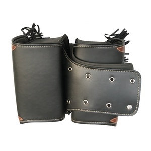 Sac de <span class=keywords><strong>selle</strong></span> en cuir PU Vintage, accessoire de moto, sac latéral, résistant à l'usure, à la mode - Product Image 5