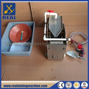 मिनी सोने पोर्टेबल नदी रेत खनन उपकरण सुपर ठीक सोने की वसूली मोरी बॉक्स - Product Image 2