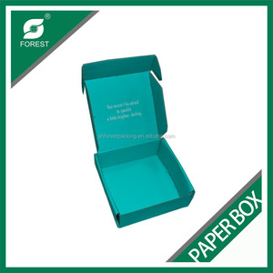 A todo color de dos caras imprenta caja de embalaje de papel paper box para el embalaje del regalo del paquete plano - Product Image 2