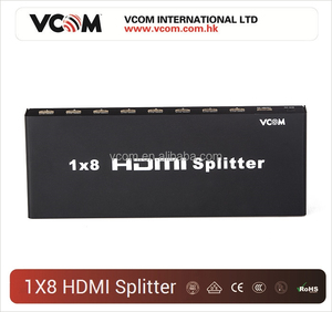 8 Puertos <span class=keywords><strong>HDMI</strong></span> 2.0 Divisor 1x8 con Adaptador de Alimentación de <span class=keywords><strong>CA</strong></span> - Product Image 1