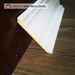 Papan MDF dan desain langit-langit kayu padat pinus untuk cetakan dekoratif Interior Hotel