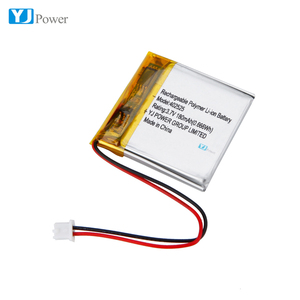 3,7 V перезаряжаемая батарея 402525 180mAh <span class=keywords><strong>li</strong></span> <span class=keywords><strong>po</strong></span> батареи для наушников
