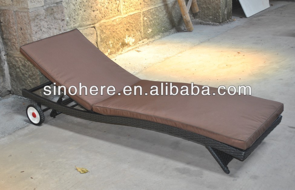 Plein air lit salon avec Table d'appoint AK3078