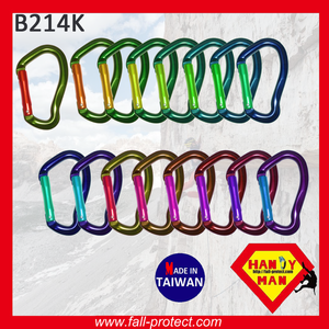 Climbing Heavy Duty Hook B Type 23KN Aluminum Carabiner For Outdoor Sports - Product Image 6
