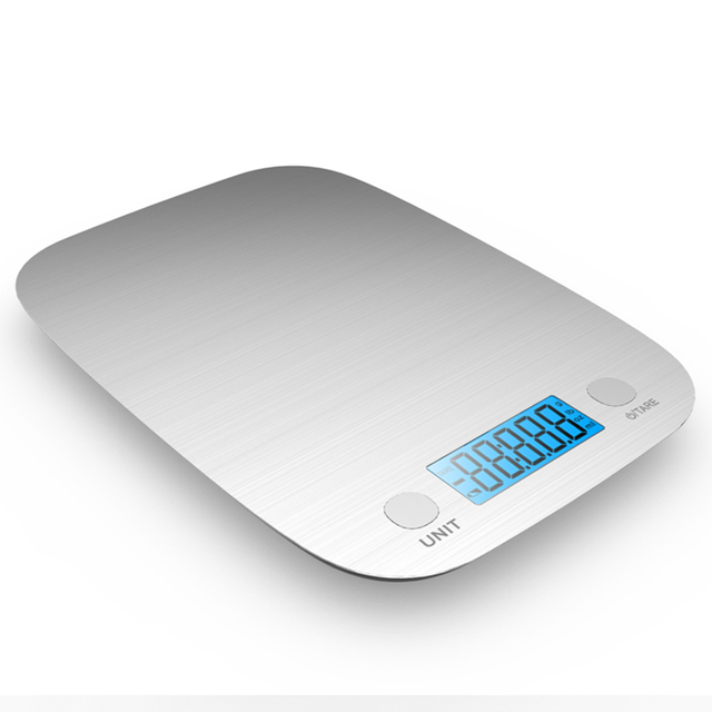 China Household Mini Electronic 5kg High Precision Stainless Steel Digital Kitchen Food Weighing Scale