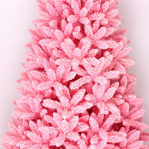 Alberi di Natale Artificiali Rosa Innevati Decorazioni Natalizie - Vecchio Stile Pohon Natal Albero Di Natale Arbol De Navidad - Product Image 4