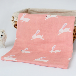 España estilo conejo de dibujos animados lovey patrón animal lindo bebé recién <span class=keywords><strong>nacido</strong></span> manta de cuna <span class=keywords><strong>boba</strong></span> de swaddle pod - Product Image 4