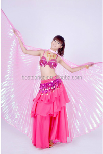 BestDance-Disfraz árabe para <span class=keywords><strong>danza</strong></span> del vientre, conjunto de falda Tribal y <span class=keywords><strong>gitana</strong></span>, trajes de baile, Top sujetador, falda, bufanda, OEM - Product Image 6