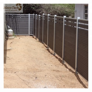 Valla de Madera Compuesta WPC Impermeable para <span class=keywords><strong>Casa</strong></span> Ecológica - Product Image 4