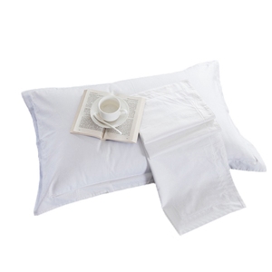 5 stelle Hotel Bianco Cassa del Cuscino 20 Poliestere 80 Del Ricamo Del <span class=keywords><strong>Cotone</strong></span> <span class=keywords><strong>Federe</strong></span> per Alberghi Resort - Product Image 1