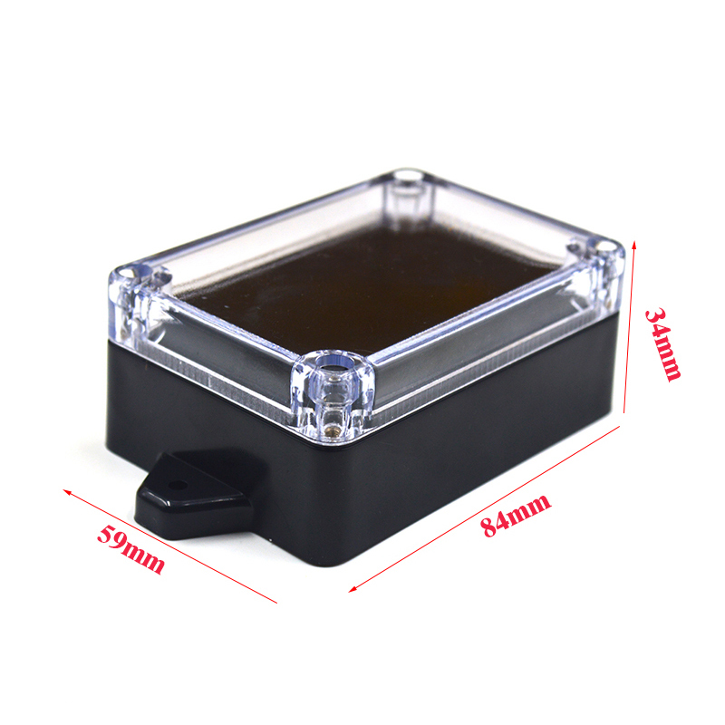 ABS-Kunststoff Projektboxen – 6 Stück, Wasserdicht, 8,5x5x2,1 Cm, Ideal Für Elektronikprojekte