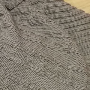 SZPLH Super Soft Warm Multi Color 100% Cotton <strong>Cable</strong> <strong>Knit</strong> <strong>Throw</strong> Blanket - Product Image 4