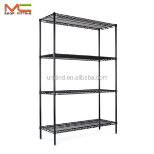 רשת סופרמרקט חוט מדפי רשת אחסון בית מדפים - Product Image 4