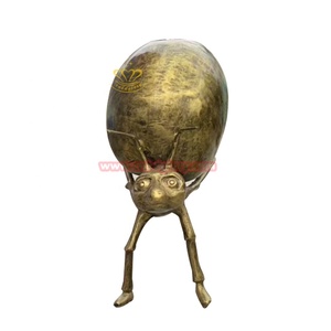 Giardino esterno prato Street decorazione del paesaggio Design arte scultura in fibra di vetro cartone animato formica statua in resina artigianato prodotto - Product Image 2